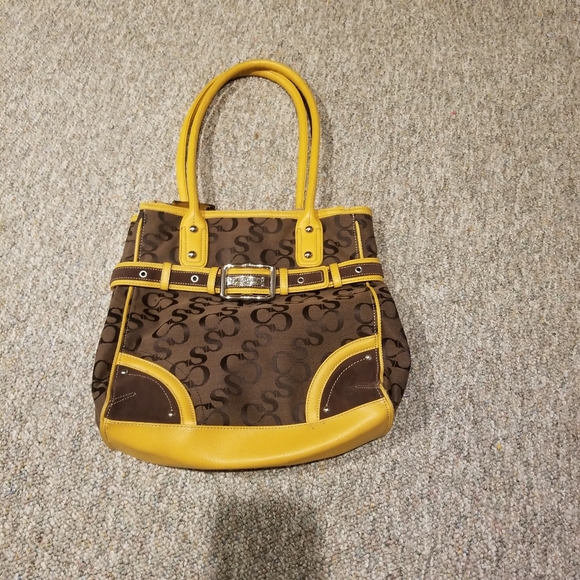 Sophia Caperelli Women's Large Signature Handbag w/Leather trim - Picture 3 of 14